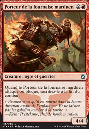 Porteur de la fournaise marduen