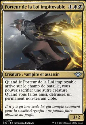 Porteur de la Loi impitoyable