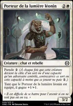 Porteur de la lumière léonin