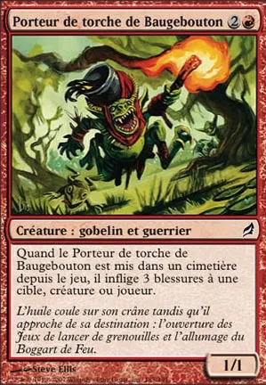 Porteur de torche de Baugebouton