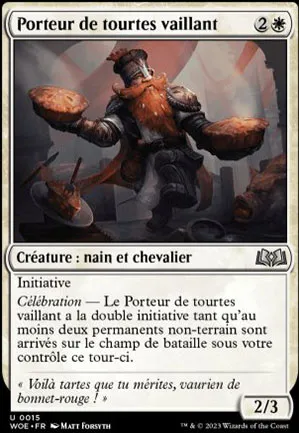 Porteur de tourtes vaillant
