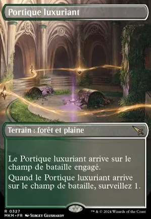 Portique luxuriant
