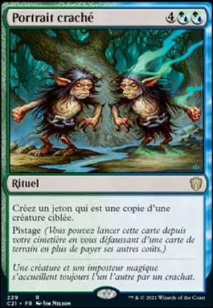 Portrait craché