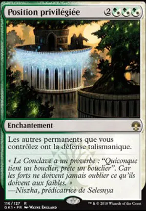 Position privilégiée
