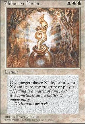 Potion d'albâtre