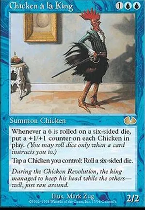 Poulet à la King