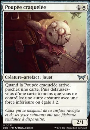 Poupée craquelée