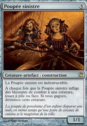 Poupée sinistre