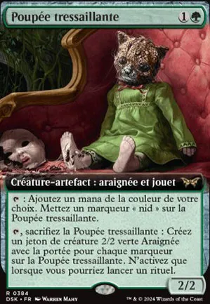 Poupée tressaillante