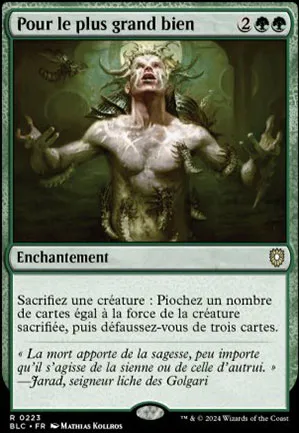 Pour le plus grand bien