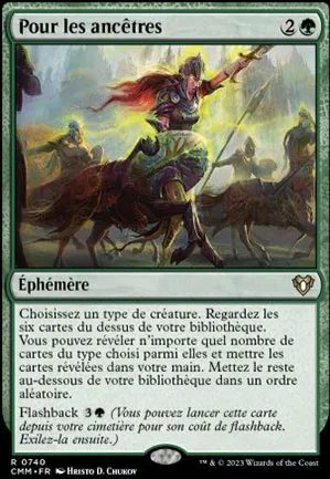 Pour les ancêtres