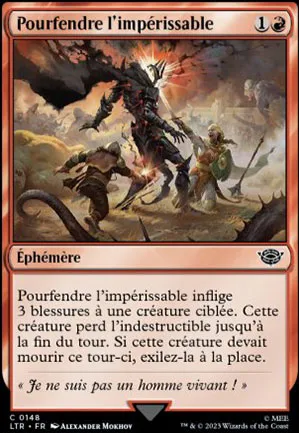 Pourfendre l'impérissable
