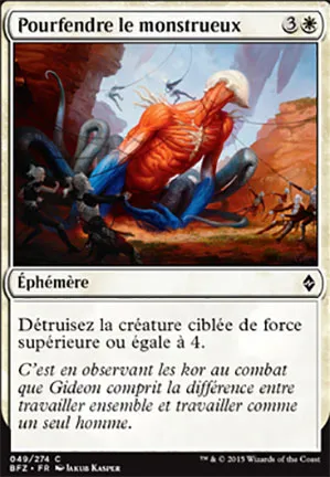 Pourfendre le monstrueux