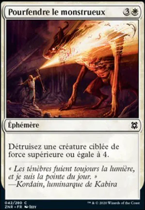 Pourfendre le monstrueux