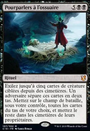 Pourparlers à l'ossuaire