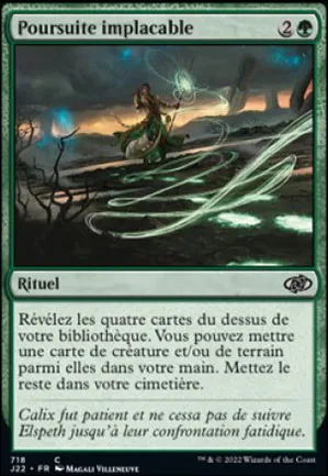 Poursuite implacable