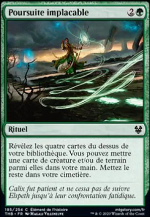 Poursuite implacable
