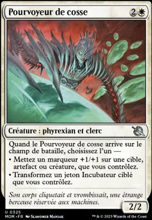 Pourvoyeur de cosse