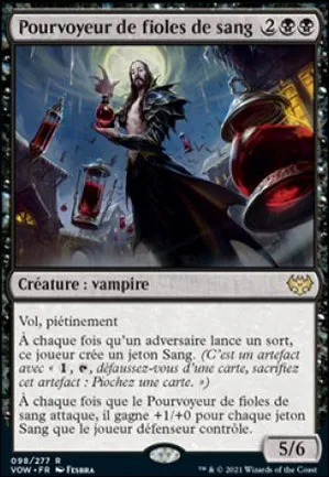Pourvoyeur de fioles de sang