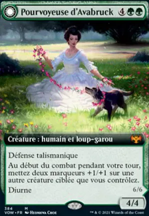 Pourvoyeuse d'Avabruck // Maîtresse-chasseuse de Cerclecreux