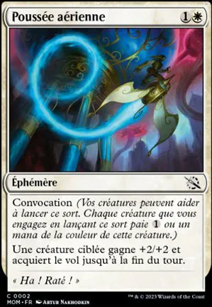 Poussée aérienne