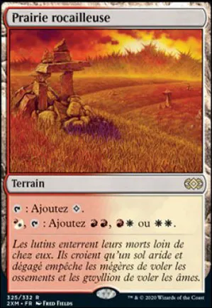 Prairie rocailleuse
