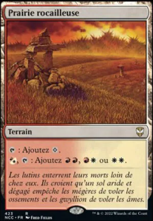 Prairie rocailleuse