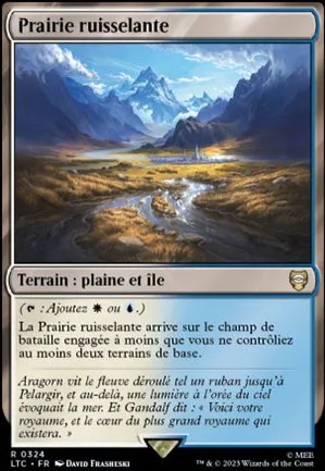 Prairie ruisselante