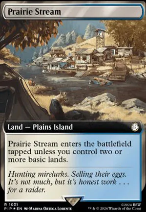 Prairie ruisselante