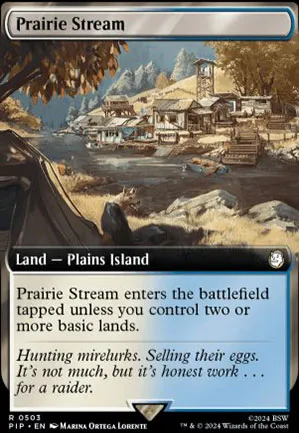 Prairie ruisselante