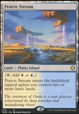 Prairie ruisselante
