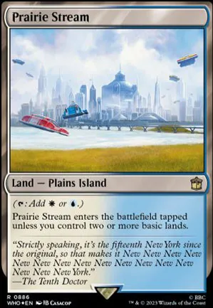 Prairie ruisselante