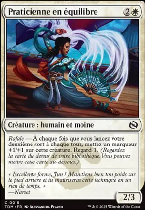 Praticienne en équilibre