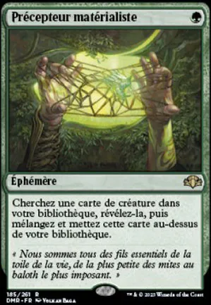 Précepteur matérialiste