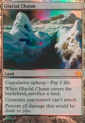 Précipice glaciaire