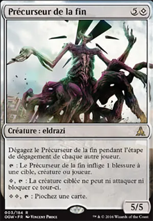 Précurseur de la fin
