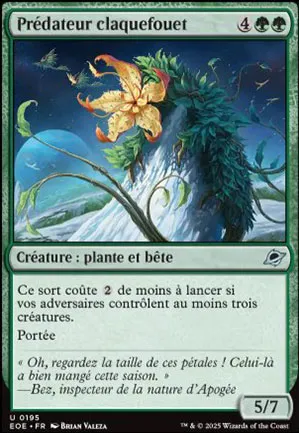 Prédateur claquefouet