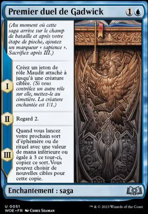 Premier duel de Gadwick