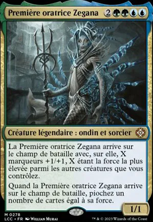 Première oratrice Zegana