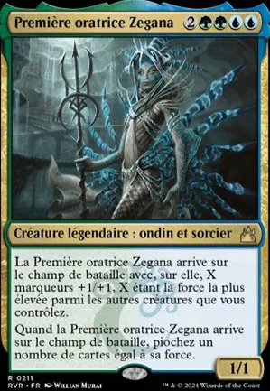 Première oratrice Zegana