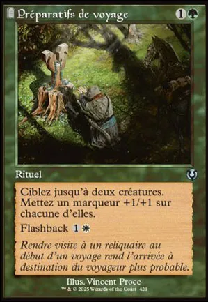 Préparatifs de voyage