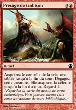 Présage de trahison