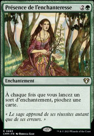 Présence de l'enchanteresse