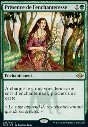 Présence de l'enchanteresse