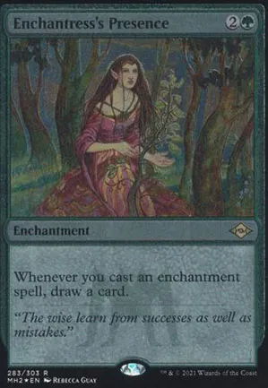 Présence de l'enchanteresse