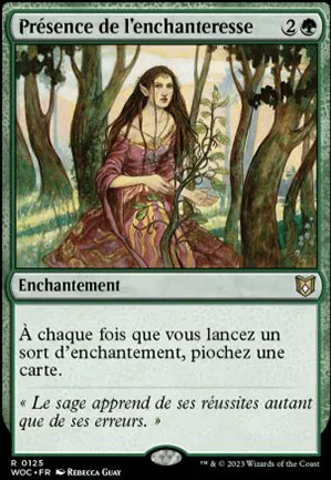 Présence de l'enchanteresse