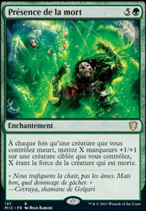 Présence de la mort