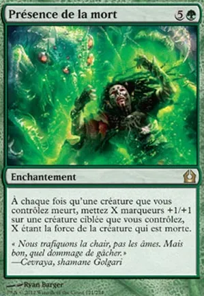 Présence de la mort