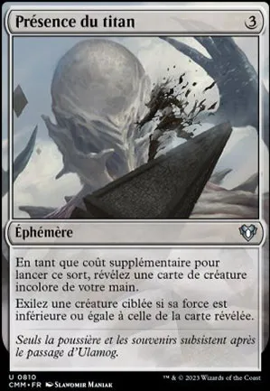 Présence du titan