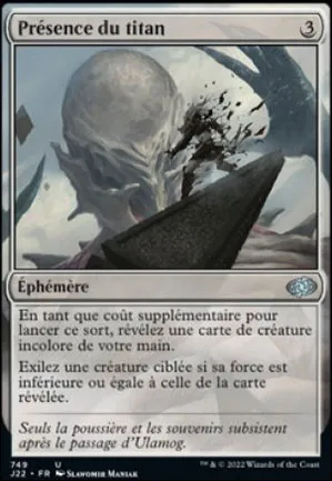 Présence du titan